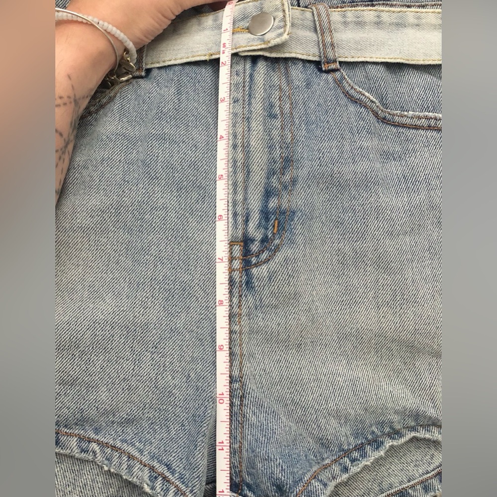 Miss Sixty y2k 00s high rise cotton jean short 24 - Picture 4 of 4